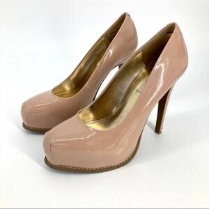 Simply Vera: patent‎ pink tall platform stiletto heels (7)